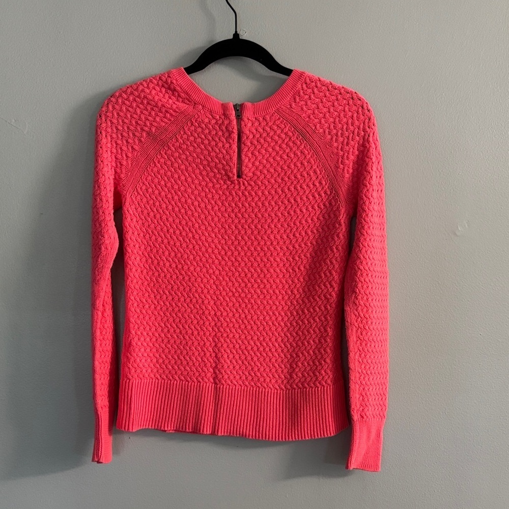 American Eagle Long Sleeve Pullover Pink Sweater - Picture 5 of 5